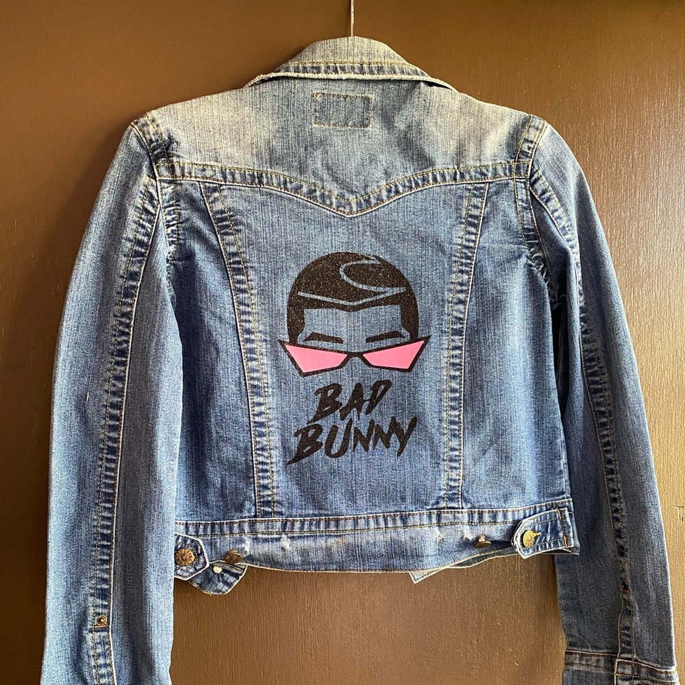 Bad Bunny Denim Jacket